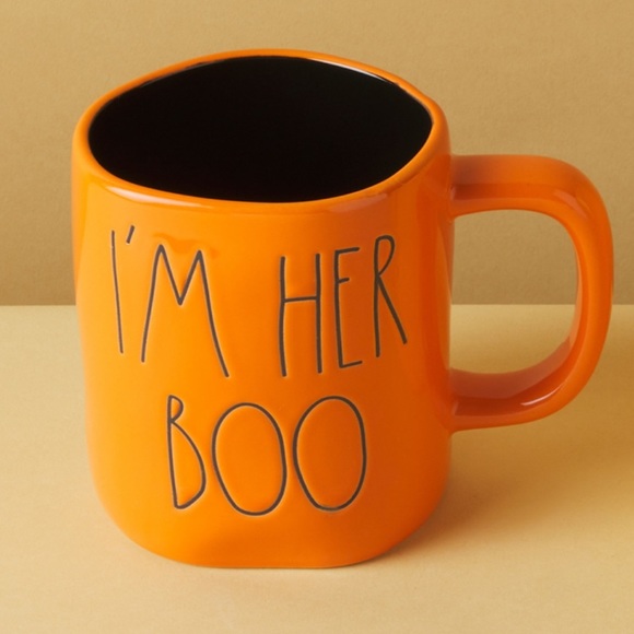 Last Set - RAE Dunn “I’m Her Boo” & “I’m His Witch” Halloween Mug set - Picture 2 of 8